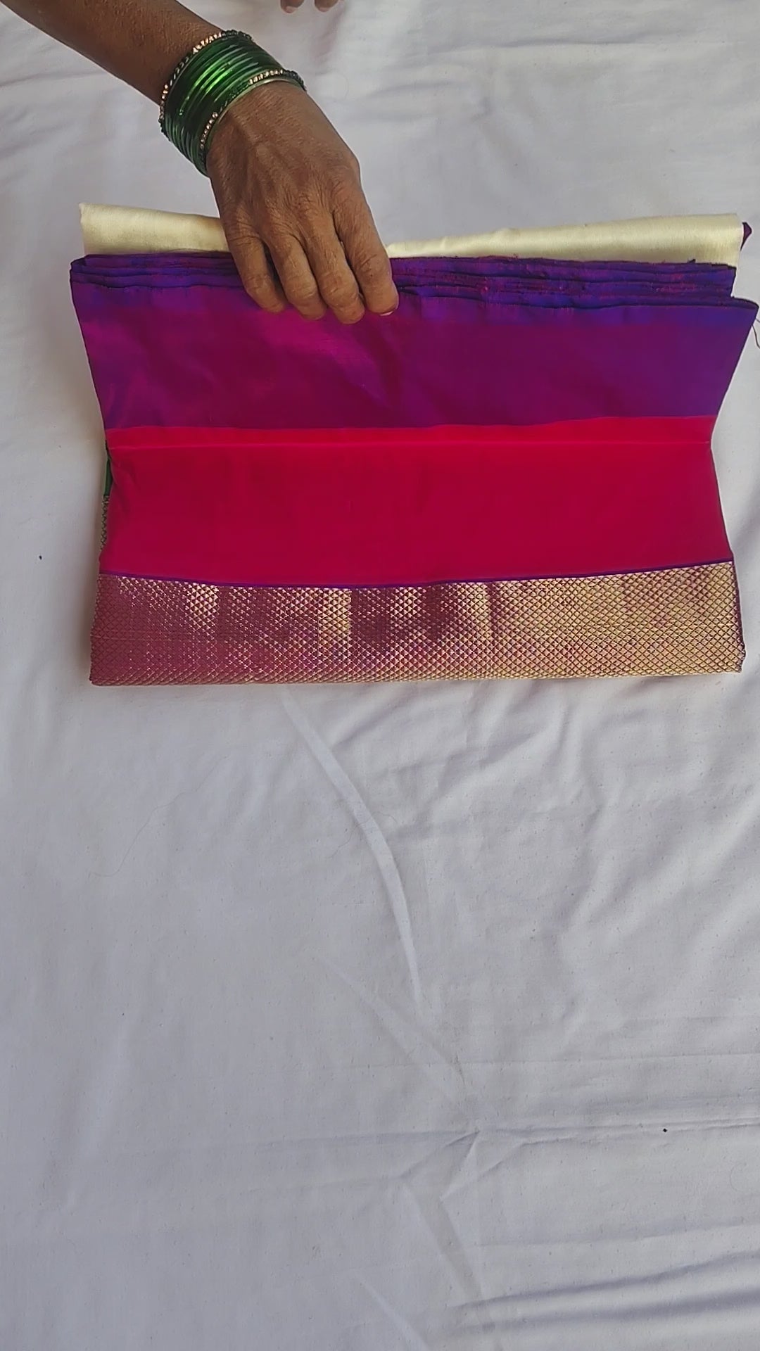 EC19 Ikkat pure silk handloom saree pallu and blouse same ikkath design